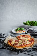 LCHF-pizza