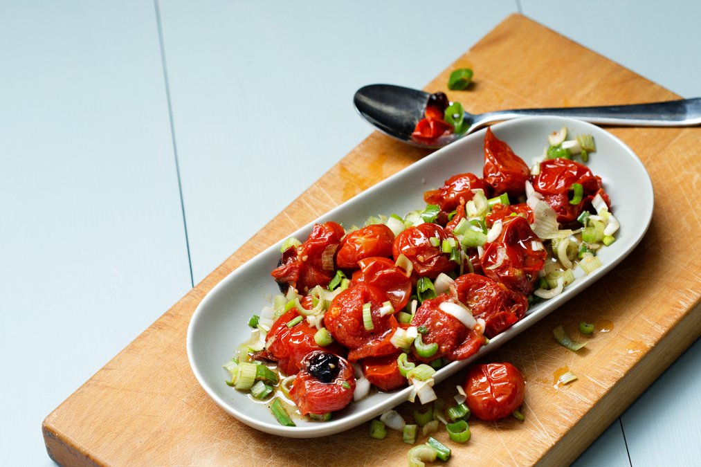 Rostad tomatsallad
