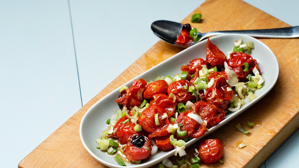 Rostad tomatsallad