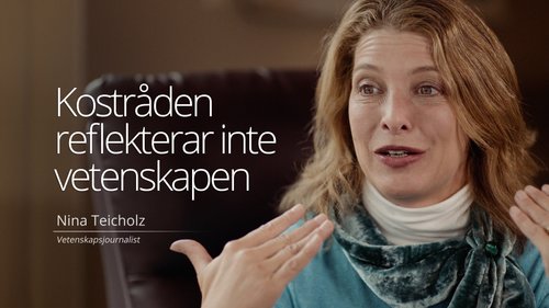 Kostråden reflekterar inte vetenskapen