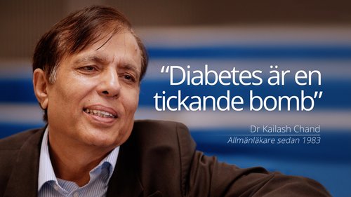 "Diabetes är en tickande bomb"