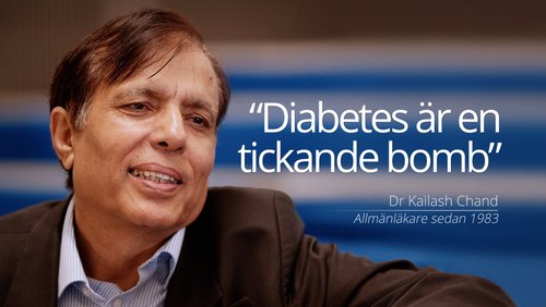 "Diabetes är en tickande bomb"