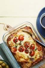 Vegetarisk ugnsomelett