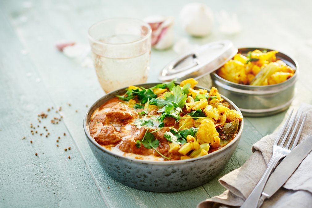 Indisk butter chicken