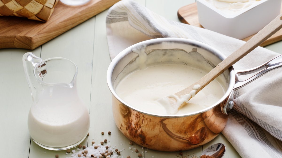 Glutenfri bechamelsås