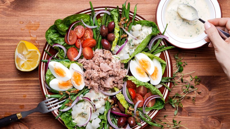 LCHF-sallader