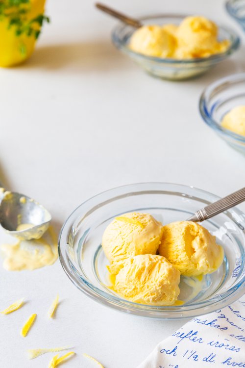 Sockerfri citronglass