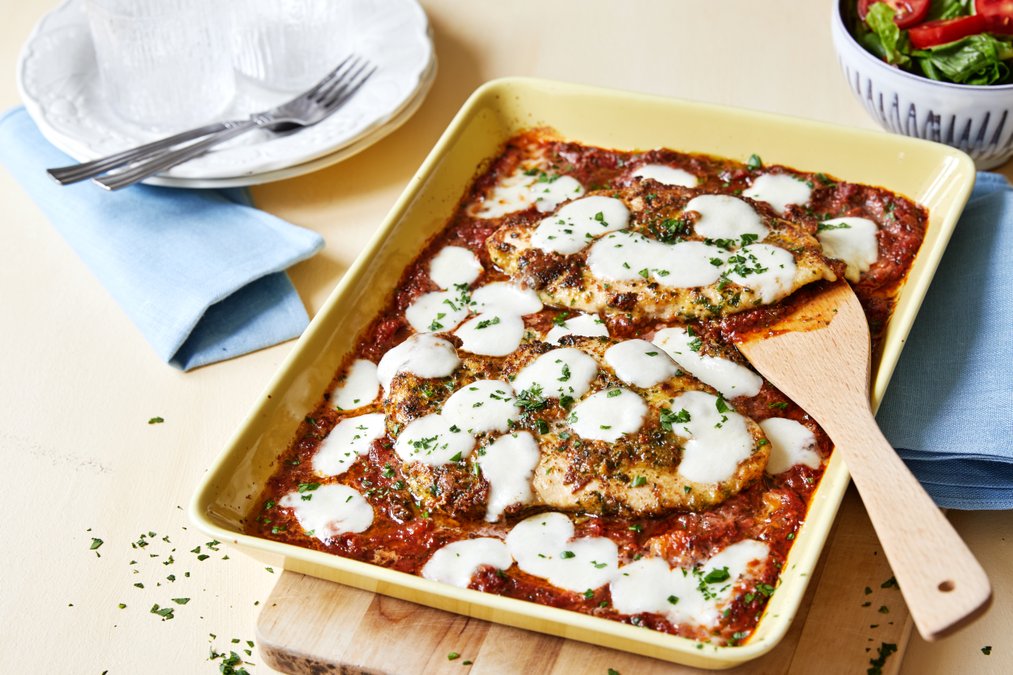 Italiensk parmesankyckling