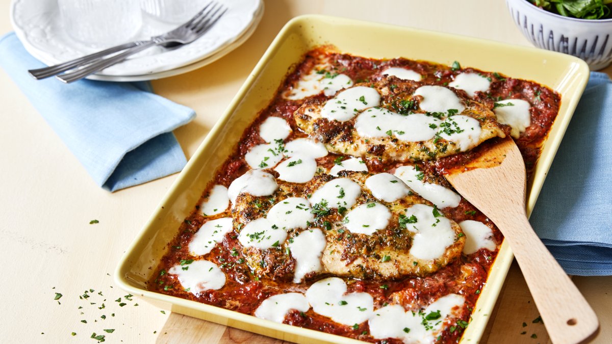 Italiensk parmesankyckling