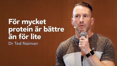 För mycket protein är bättre än för lite