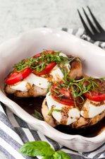Caprese-kyckling