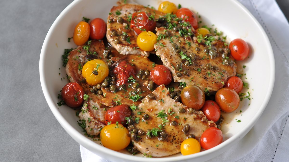 Fläskkotlett Scallopini