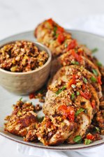 Fläskfilé med olivtapenade
