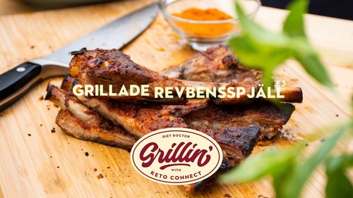Grilla med KetoConnect: Grillade revbensspjäll