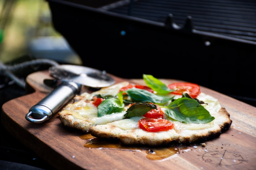 LCHF-pizza på grillen