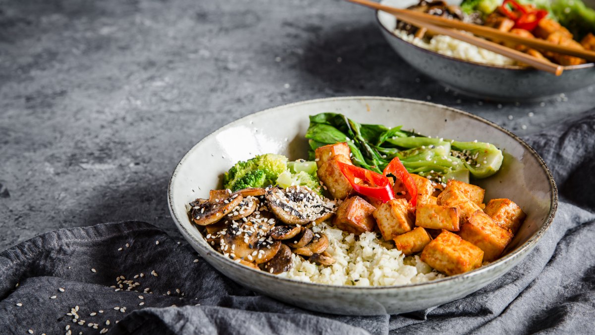 Vegansk Buddha-bowl