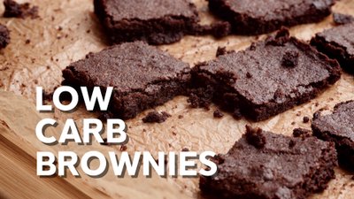Low-carb brownies
