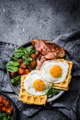 Frukost-chaffles