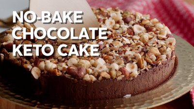 Chokladtårta med rostade hasselnötter och pumpafrön