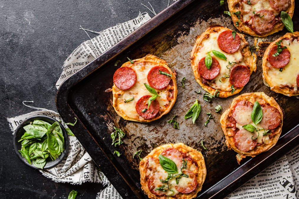Pizza-chaffles