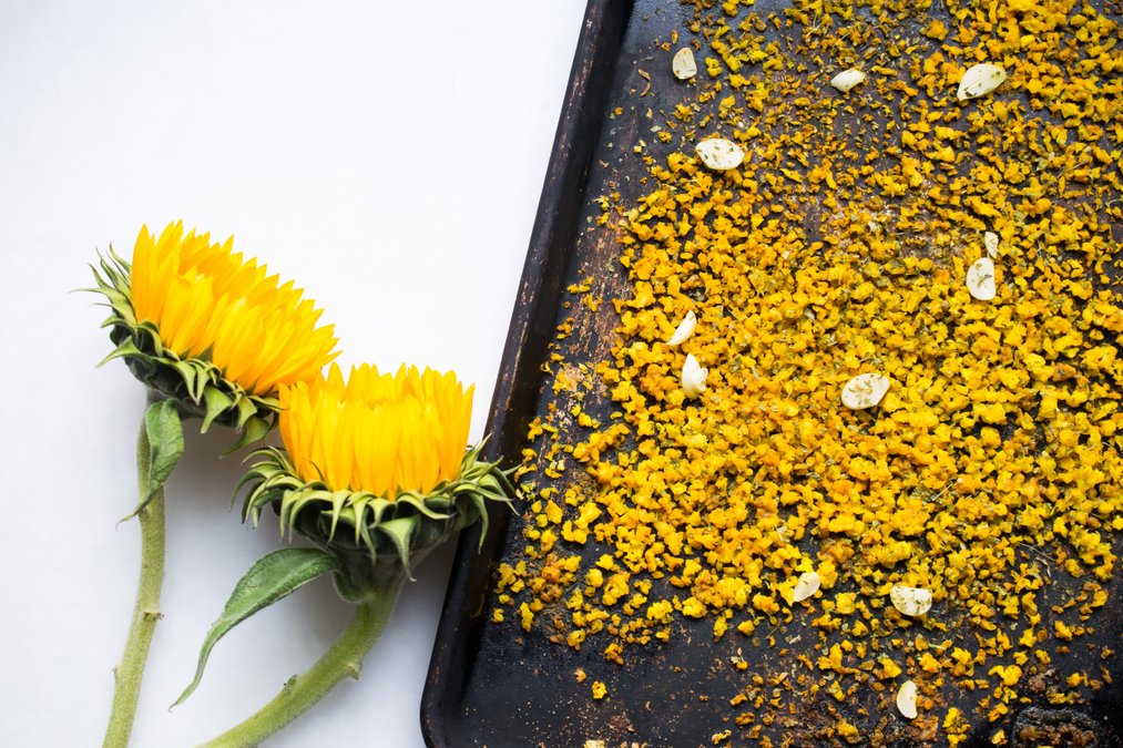 Gult blomkålsris