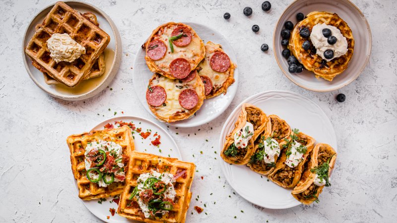 LCHF-chaffles