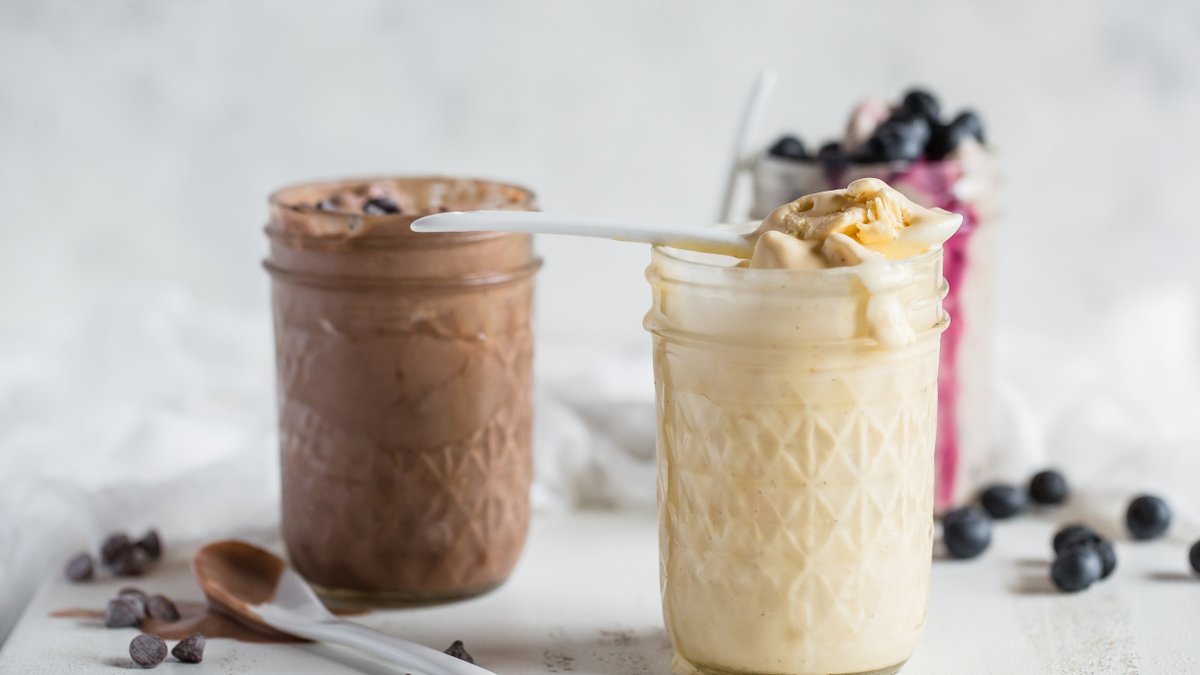 Superenkel och krämig LCHF-glass