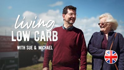 Living low carb med Sue Jones & Michael