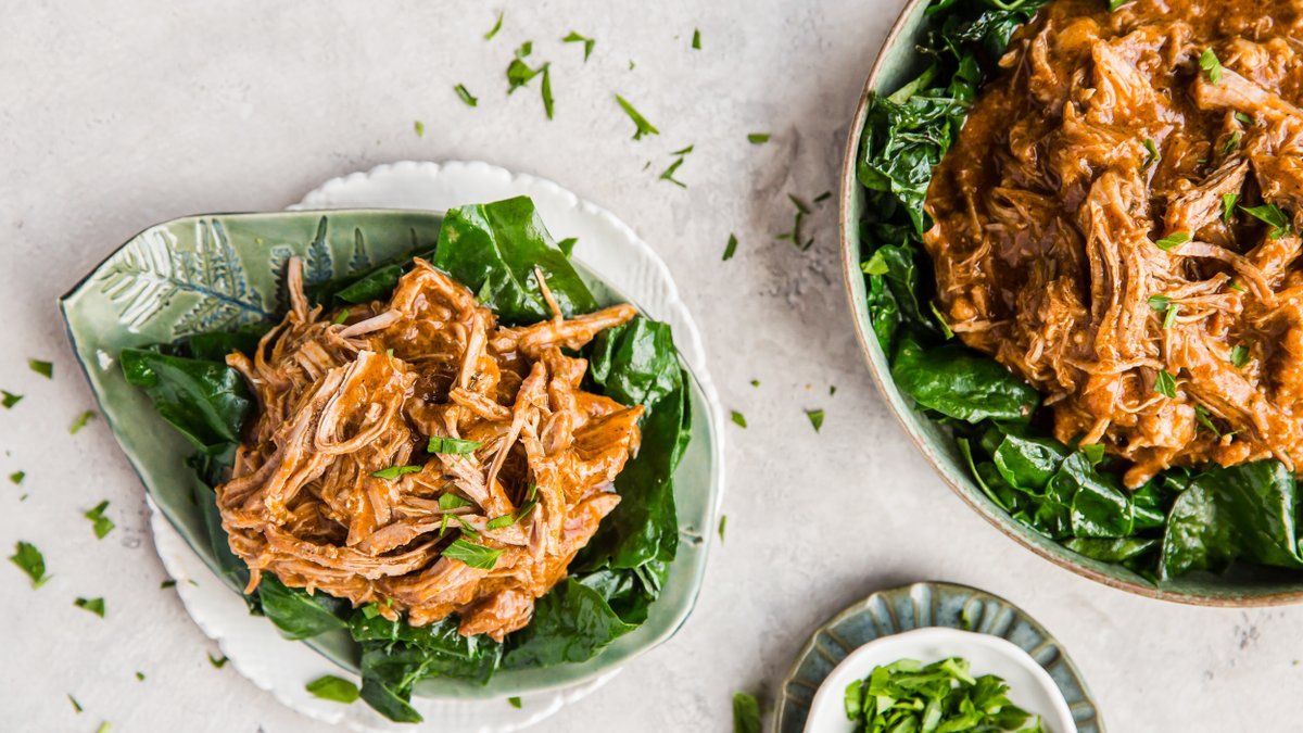 Pulled pork à la Afelia