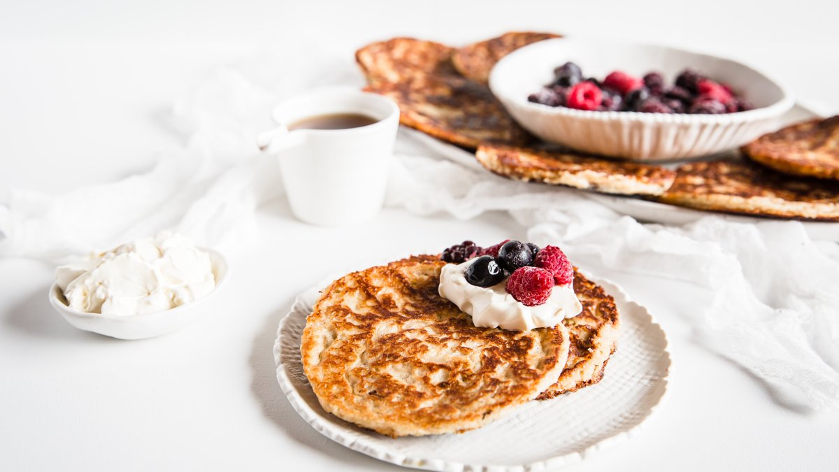 Äggfria LCHF-pannkakor