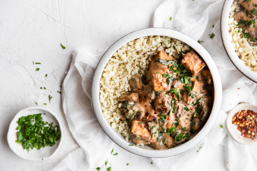 Snabblagad palak paneer à la LCHF
