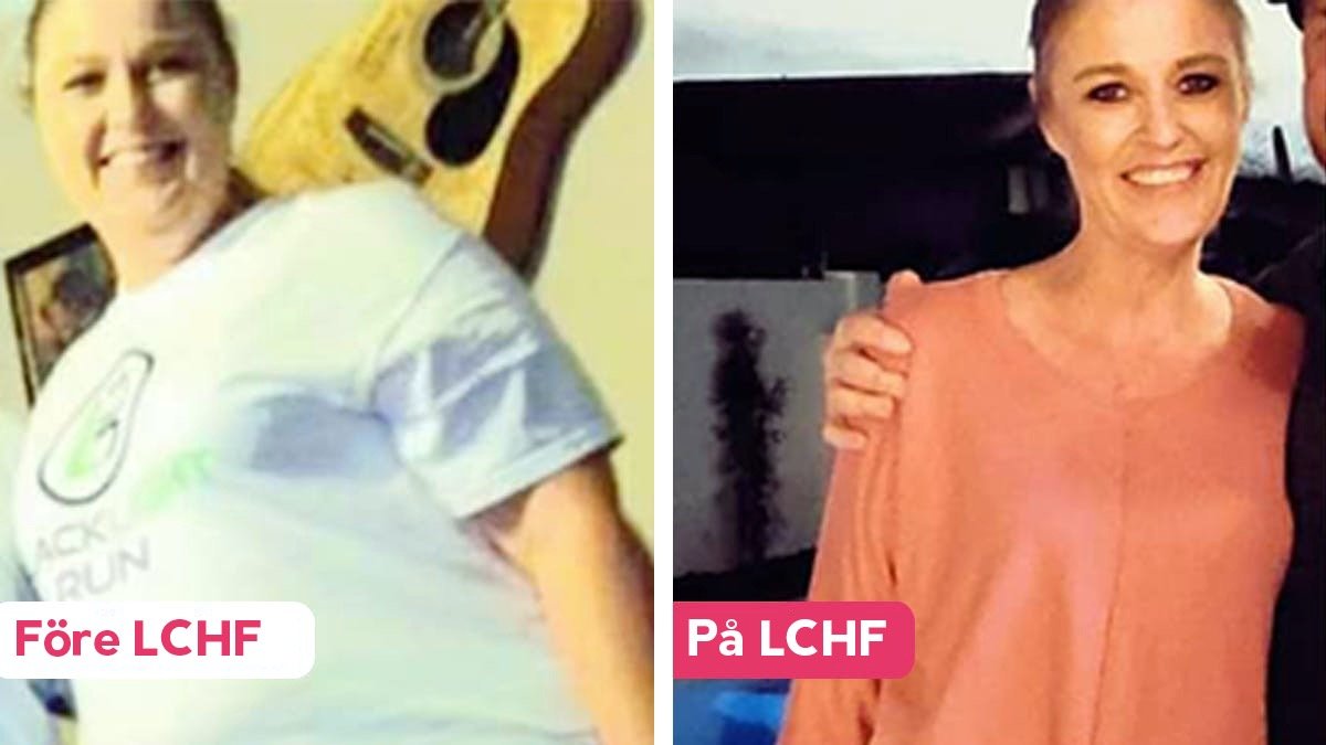 Med strikt LCHF lyckades Tracy gå ner 45 kilo på ett år