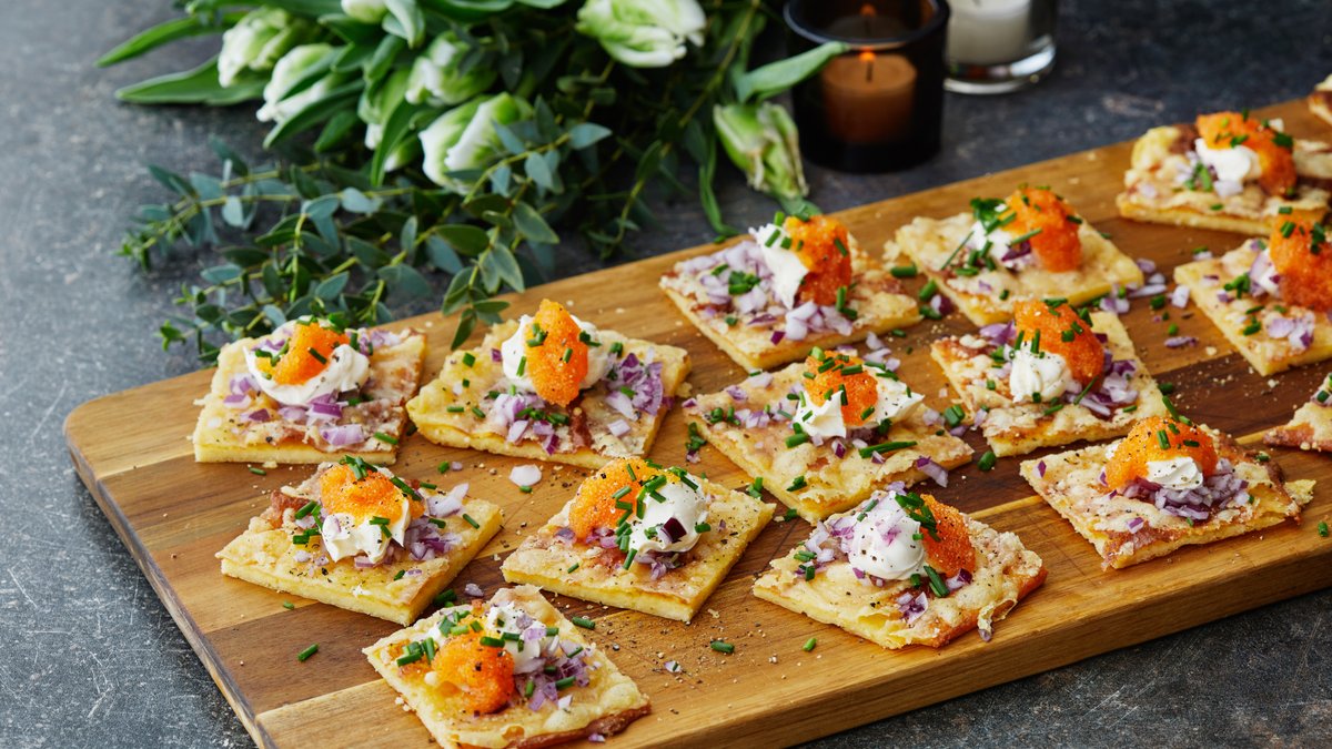 Löjromspizza à la LCHF