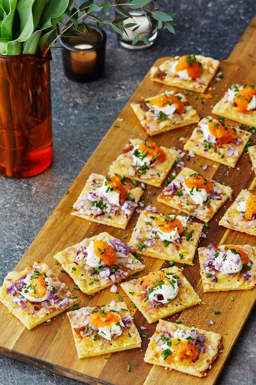 Löjromspizza à la LCHF