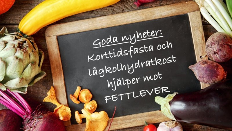 Korttidsfasta och LCHF är effektivt mot fettlever