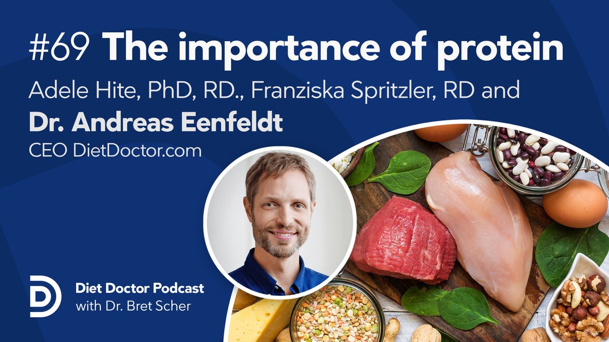 Diet Doctor Podcast #69 — Vikten av protein