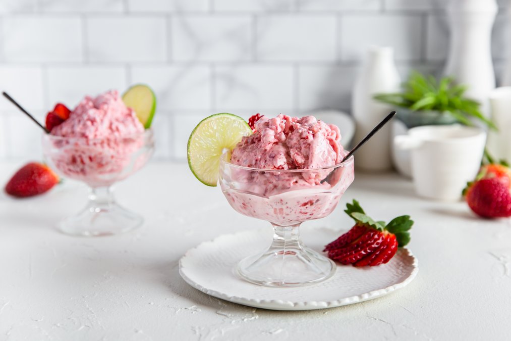 Frozen yoghurt à la LCHF