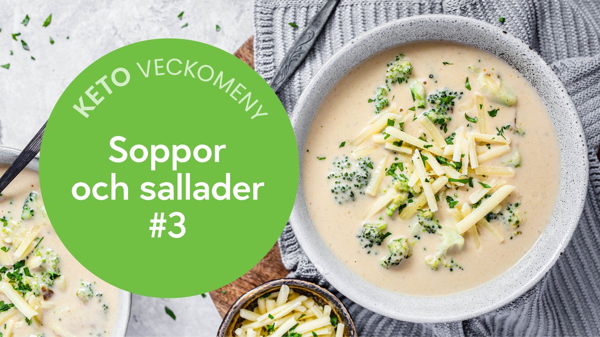 DD+ keto: Soppor och sallader #3