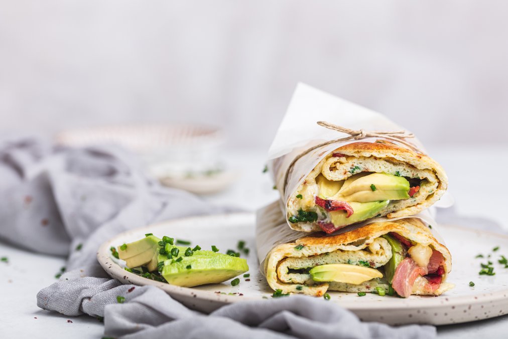 Lyxig frukostwrap