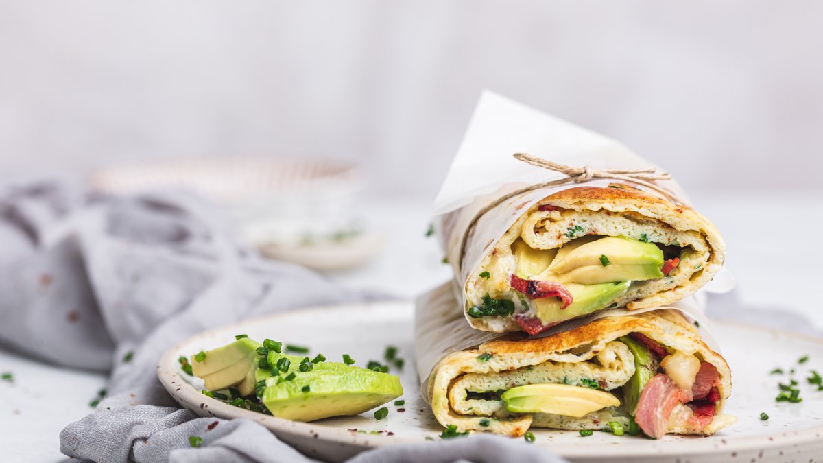 Lyxig frukostwrap