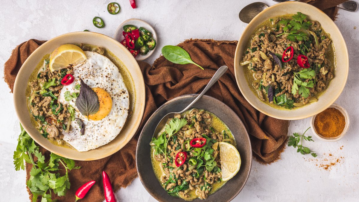 Snabblagad currybowl