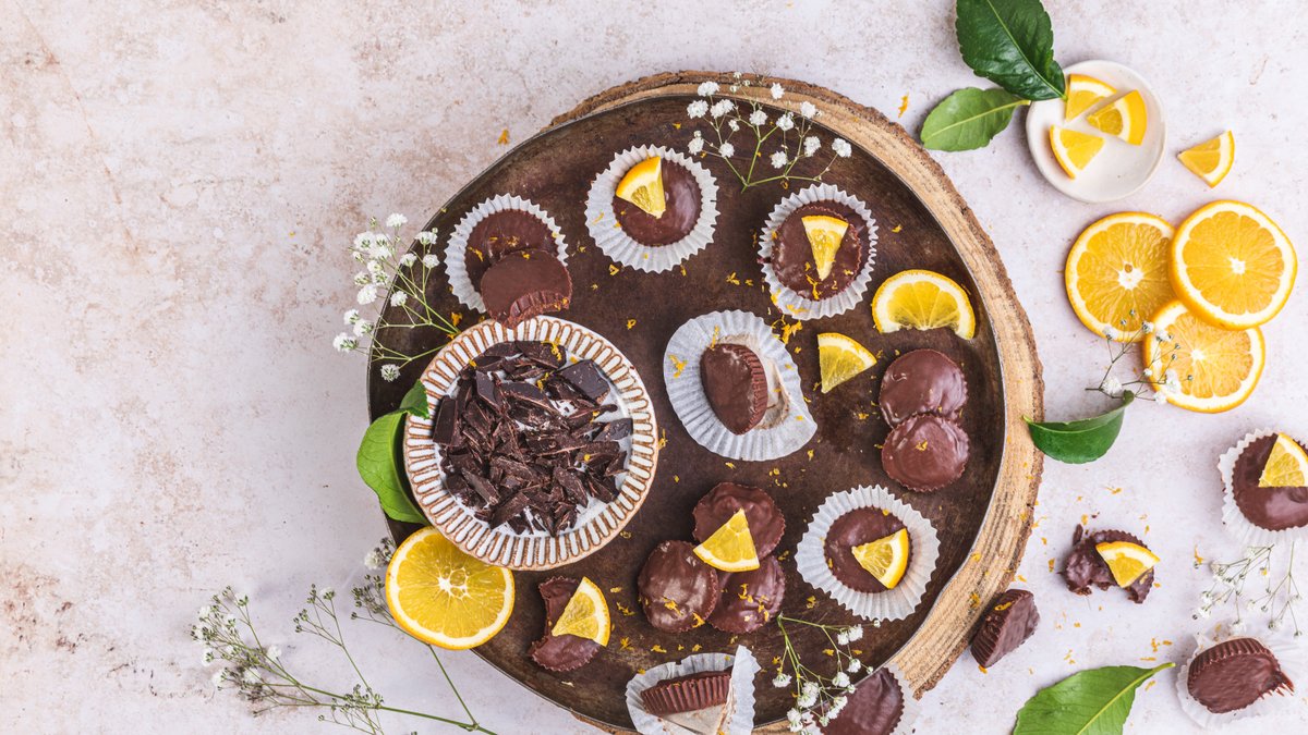 Sockerfri apelsinfudge