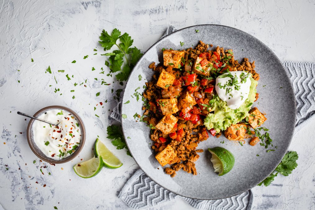 Äggfri mexikansk frukoströra