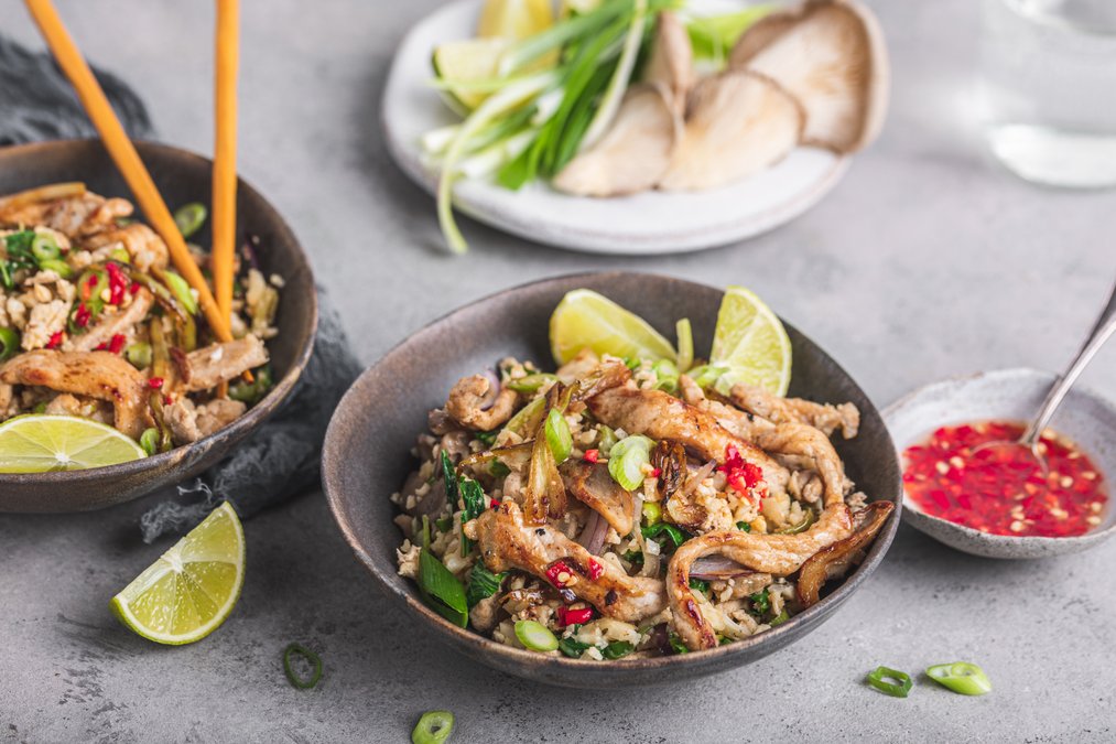 Thai fried rice med blomkålsris