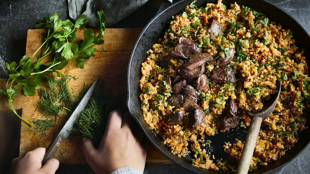 LCHF-pilaff