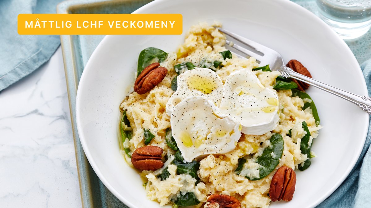 DD+ måttlig LCHF: Lakto-ovo vegetariskt #6