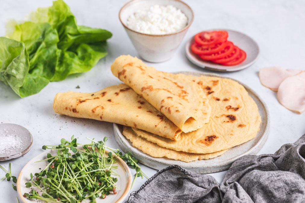 Proteinrika tortillabröd