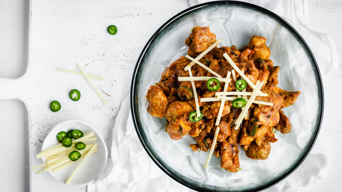 Kyckling karahi à la keto