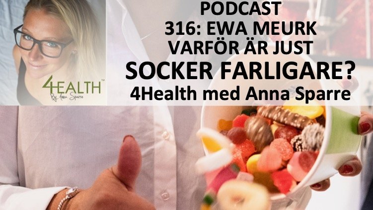 Poddtips: Varför är just socker farligare än andra snabba kolhydrater?