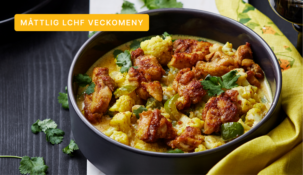 DD+ måttlig LCHF: Mejerifritt #7